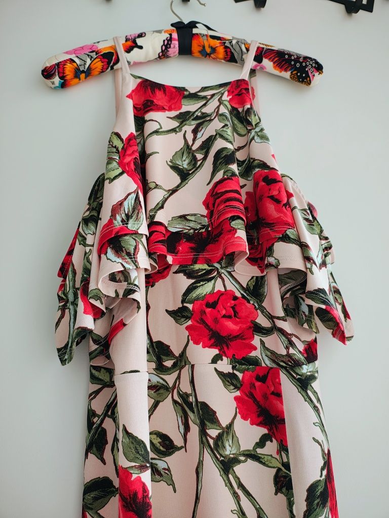 Sukienka Myleene Klass hiszpanka XL/16 flower