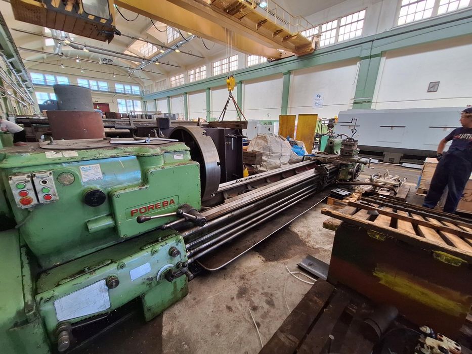 Tokarka do metalu TSB 20 Tum 25 Tr 90 4 m szlifierka do płaszczyzn Tue