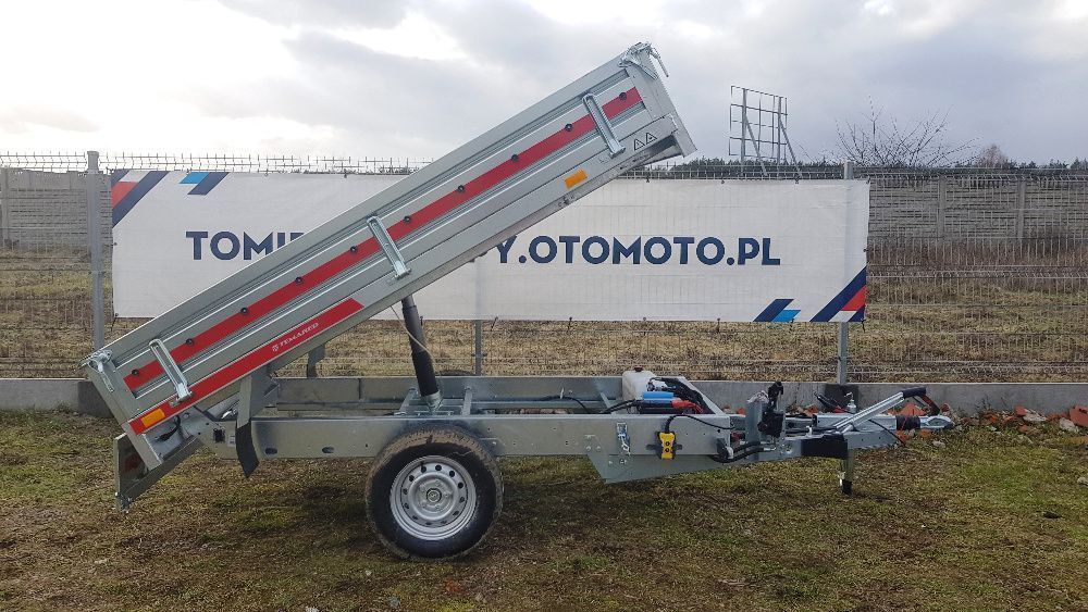 Przyczepa 1300DMC Temared 254x153 wywrotka raty dostawa cała Polska
