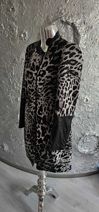 Gil Santucci płaszcz panterka skóra roz L/XL
