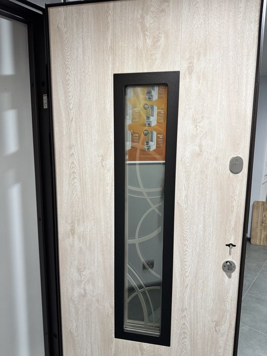 Вхідні двері вулиця ABWEHR модель Solid Glass