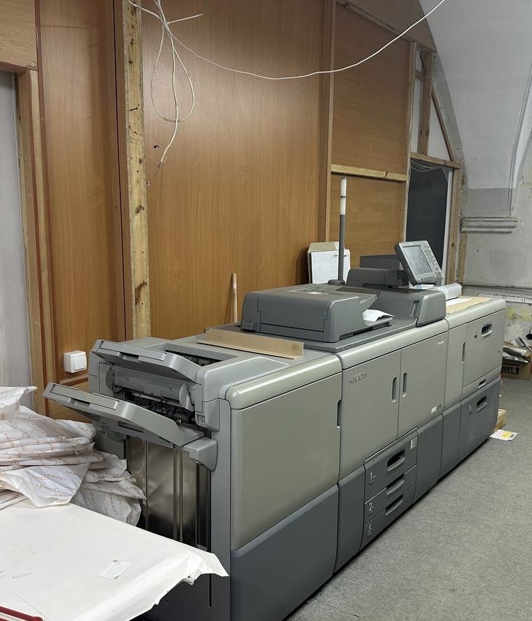 Б/у Принтер  сканер прес цифровий плотер RICOH PRO 8110S