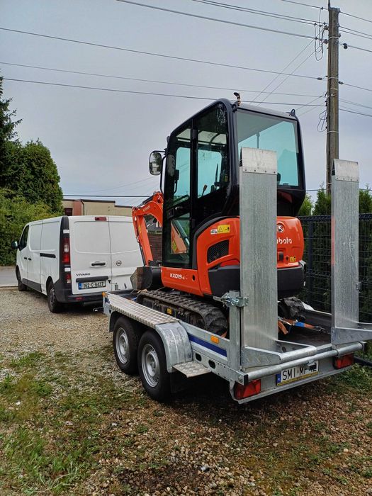 Minikoparka Kubota Wynajem