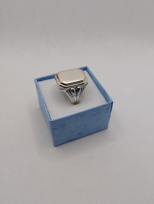 Srebrny sygnet, próba 925, rozmiar 12