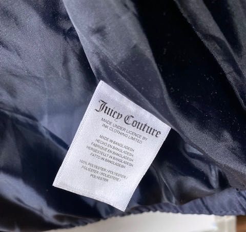Juicy Couture puffer L kurtka puchowa na zimę oryginalna  NOWA