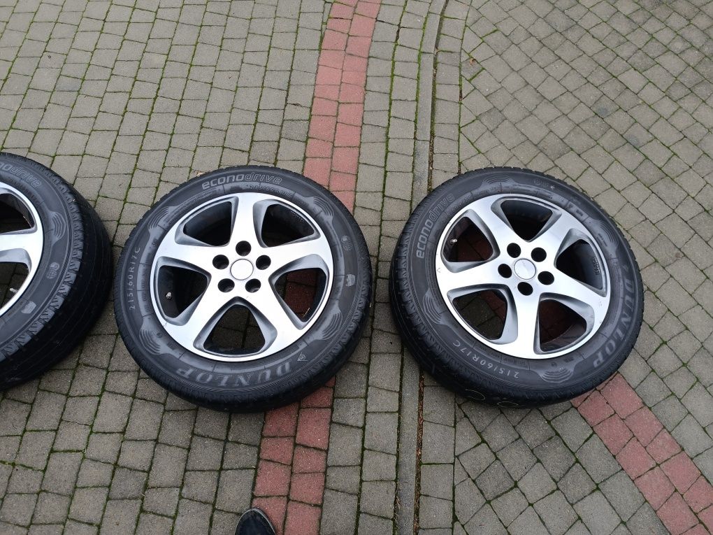 Koła felgi 17" trafic Vivaro 5x114.3 215.60r17C irmscher