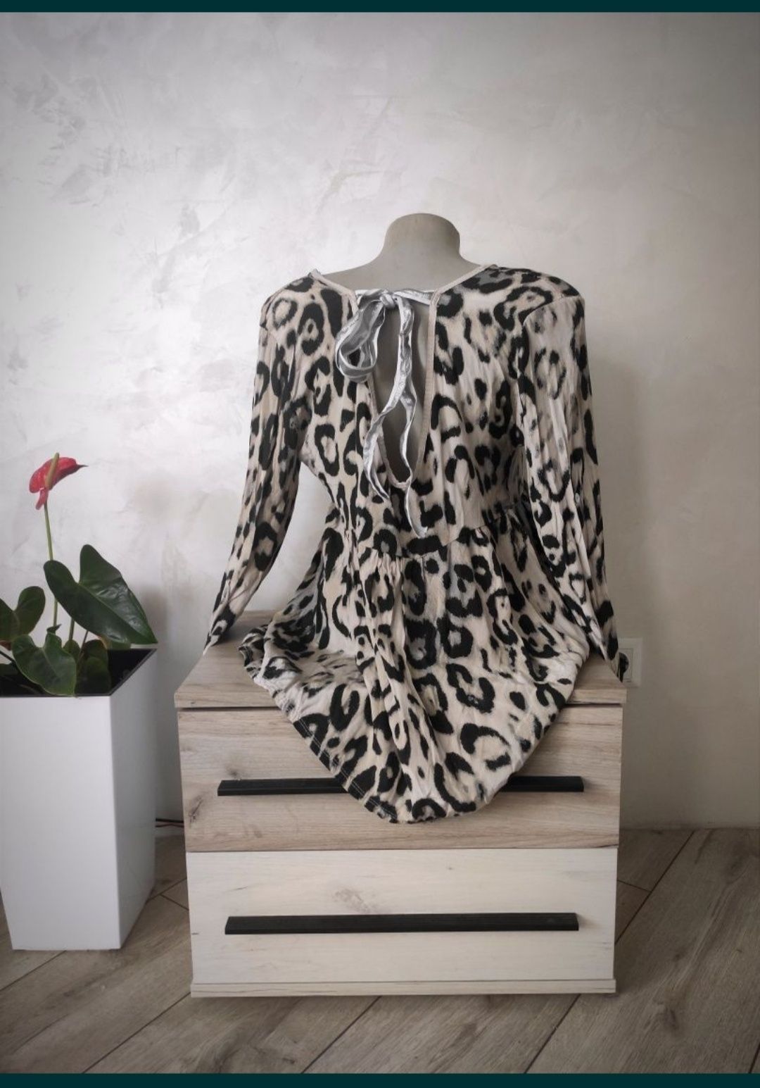 Кофта блуза леопардовий принт