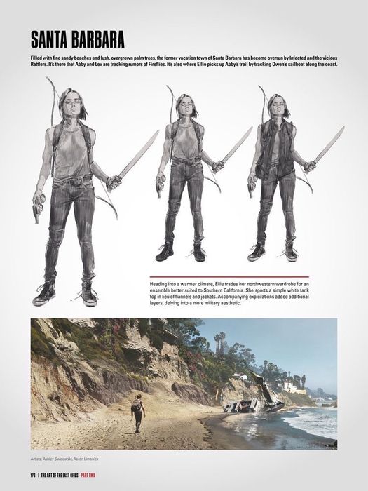 Art Book The Last of Us part ll. Арт бук Останній з Нас 2