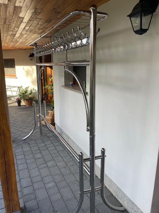 Wieszak 2,3 m x 1,95 ze stali nierdzewnej kwasoodpornej