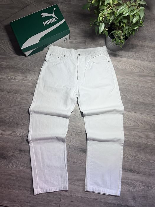 джинси levis 501 білі