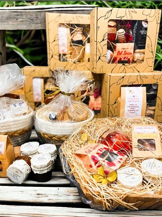 PREZENT NA DZIEŃ NAUCZYCIELA Gotowy box miód konfitura i syrop BOX