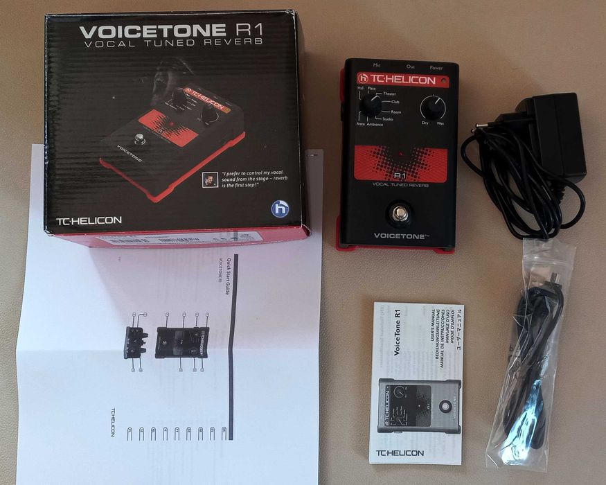 TC Helicon VoiceTone R1 + zasilacz, NEW firmware!!!