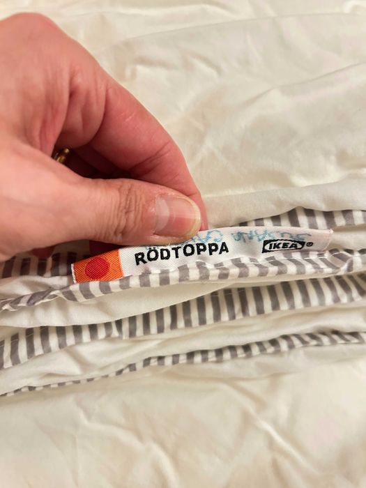 Édredon de aquecimento IKEA para cama solteiro - Rodtoppa