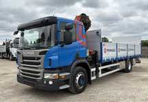 Scania P280 4x2 HDS Palfinger 12002-EH winda ZEPRO  sterowanie radiowe 4 wysuwy