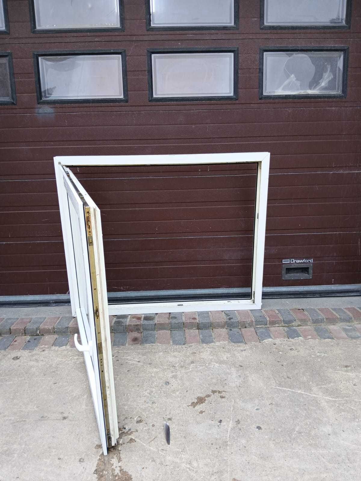 Okna białe PCV Niemieckie 150x123 plastikowe okno DOWÓZ CAŁY KRAJ