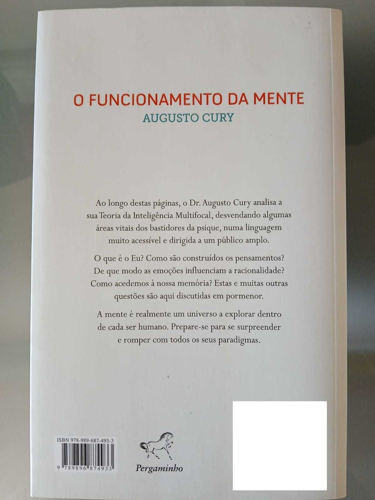 Livro O Funcionamento da Mente - Augusto Cury
