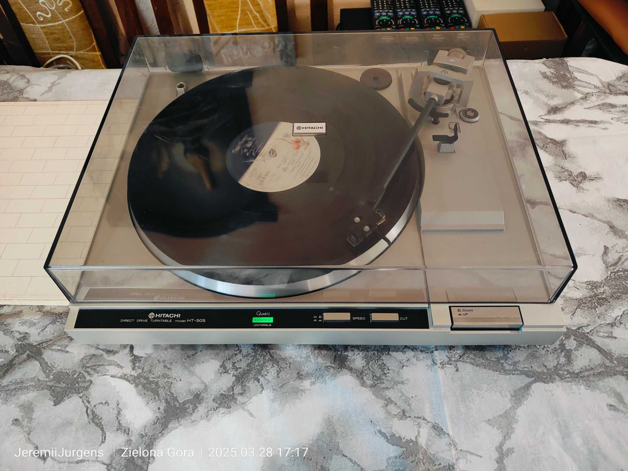 HITACHI Super Sprawny Gramofon HT-50S (Ortofon VMS 20EQ MKII) Japan