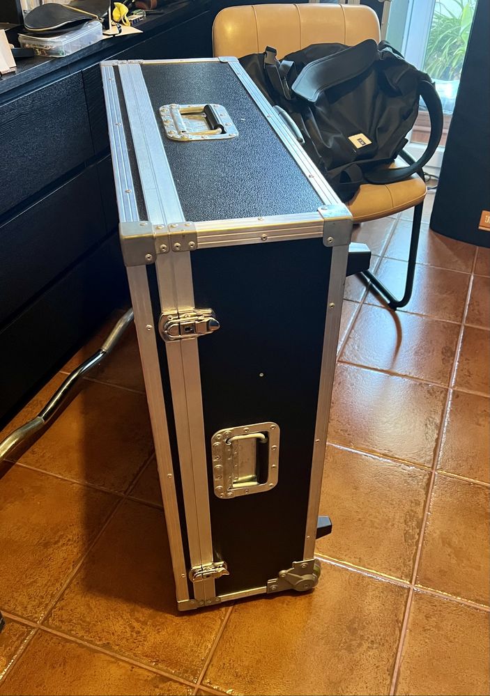 Mala Transporte Flight Case Santos som Excelente