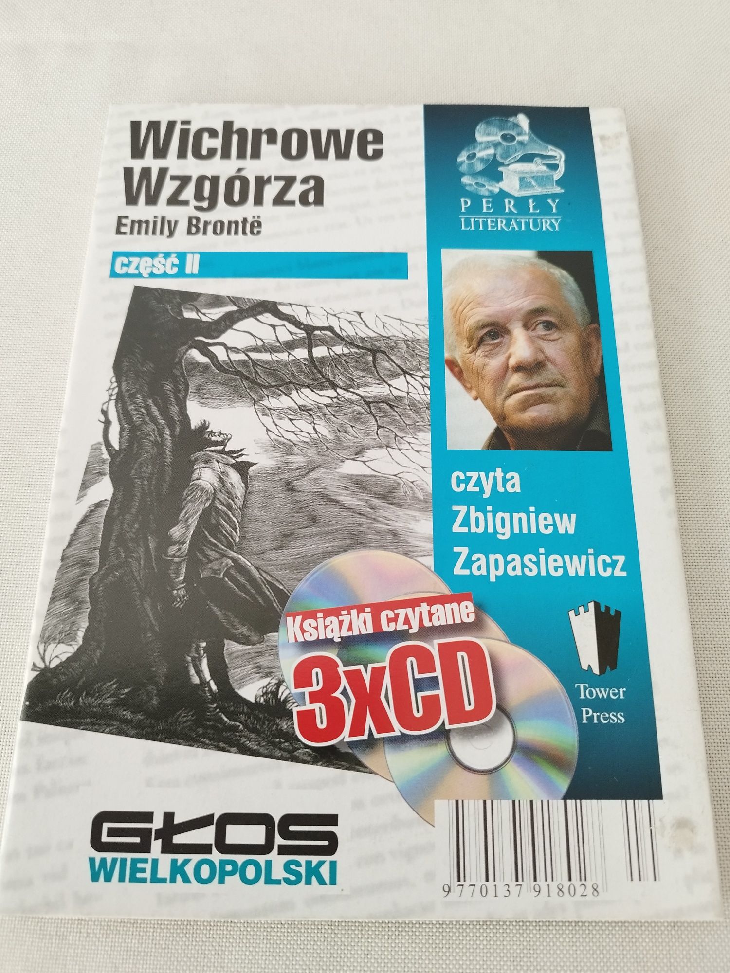 Książka na CD ,,Wichrowe Wzgórza ""