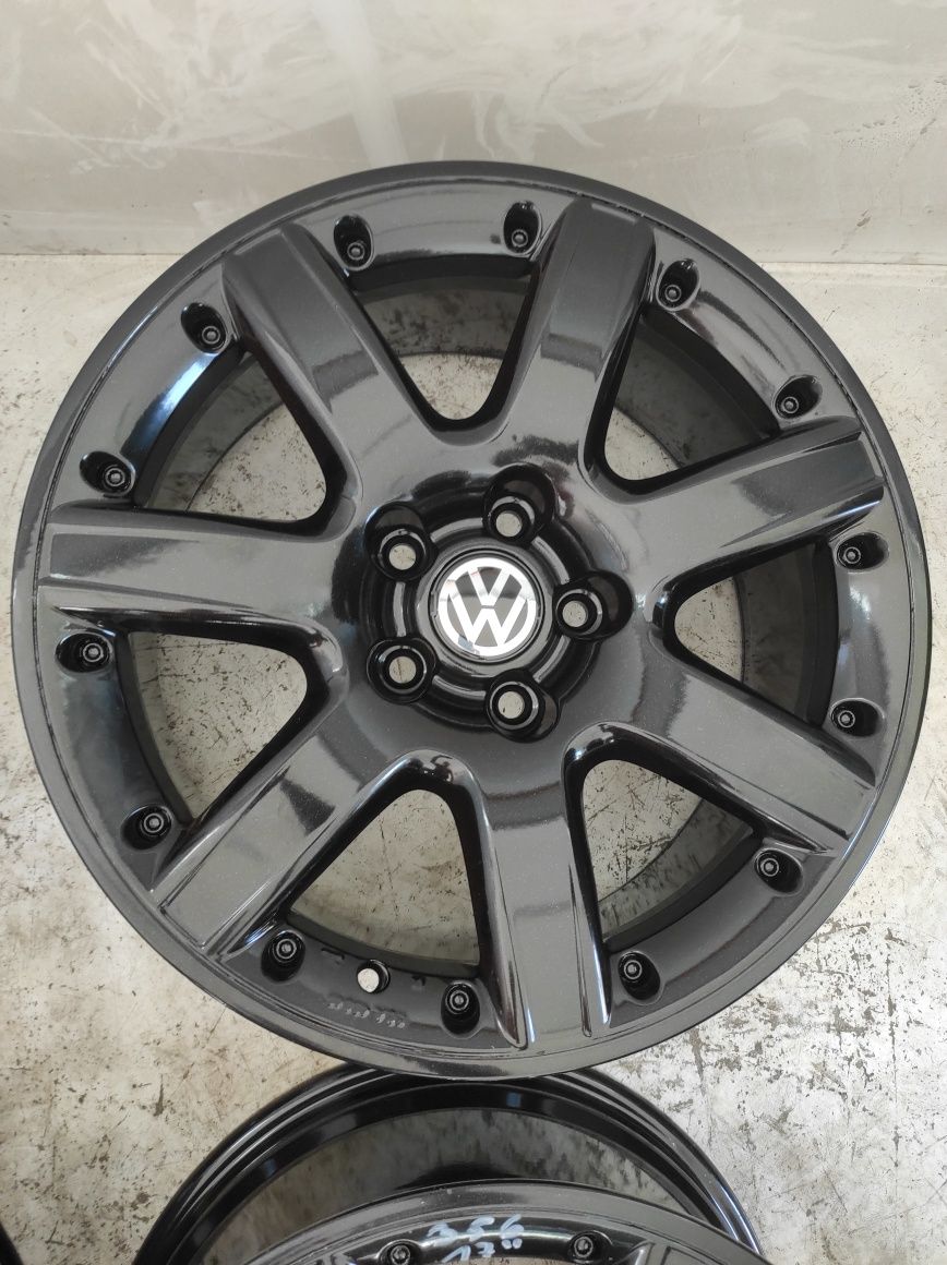 356 Felgi aluminiowe ORYGINAŁ VW VOLKSWAGEN R 17 5x112 Bardzo Ładne Cz