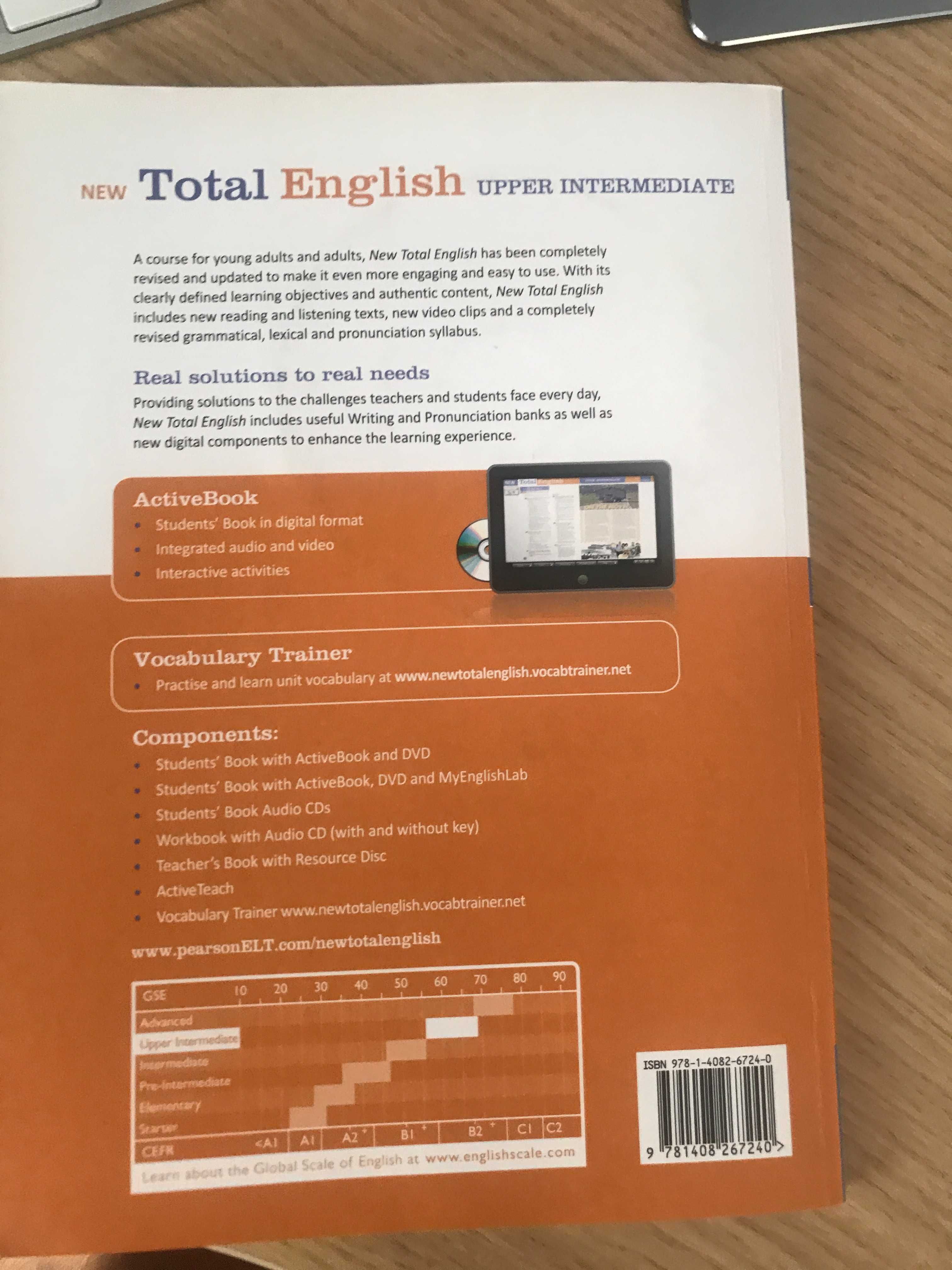 Livro New Total English (Students' Book + Dvd), Upper Intermediate