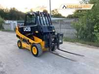 Wózek widłowy sztaplarka JCB Teletruk TLT 30G Obrotowe widły, LPG 2014