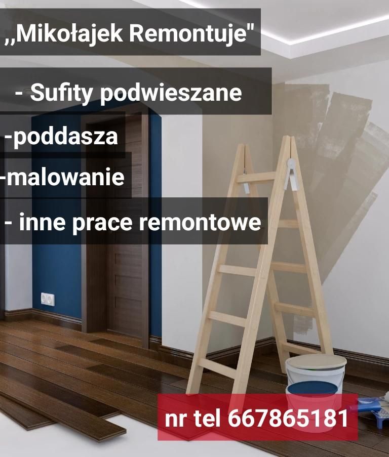 Prace wykończeniowe