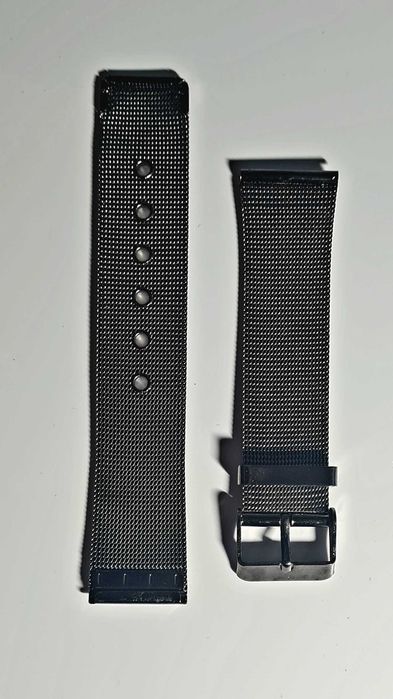 Bracelete relógio malha metálica - 20mm