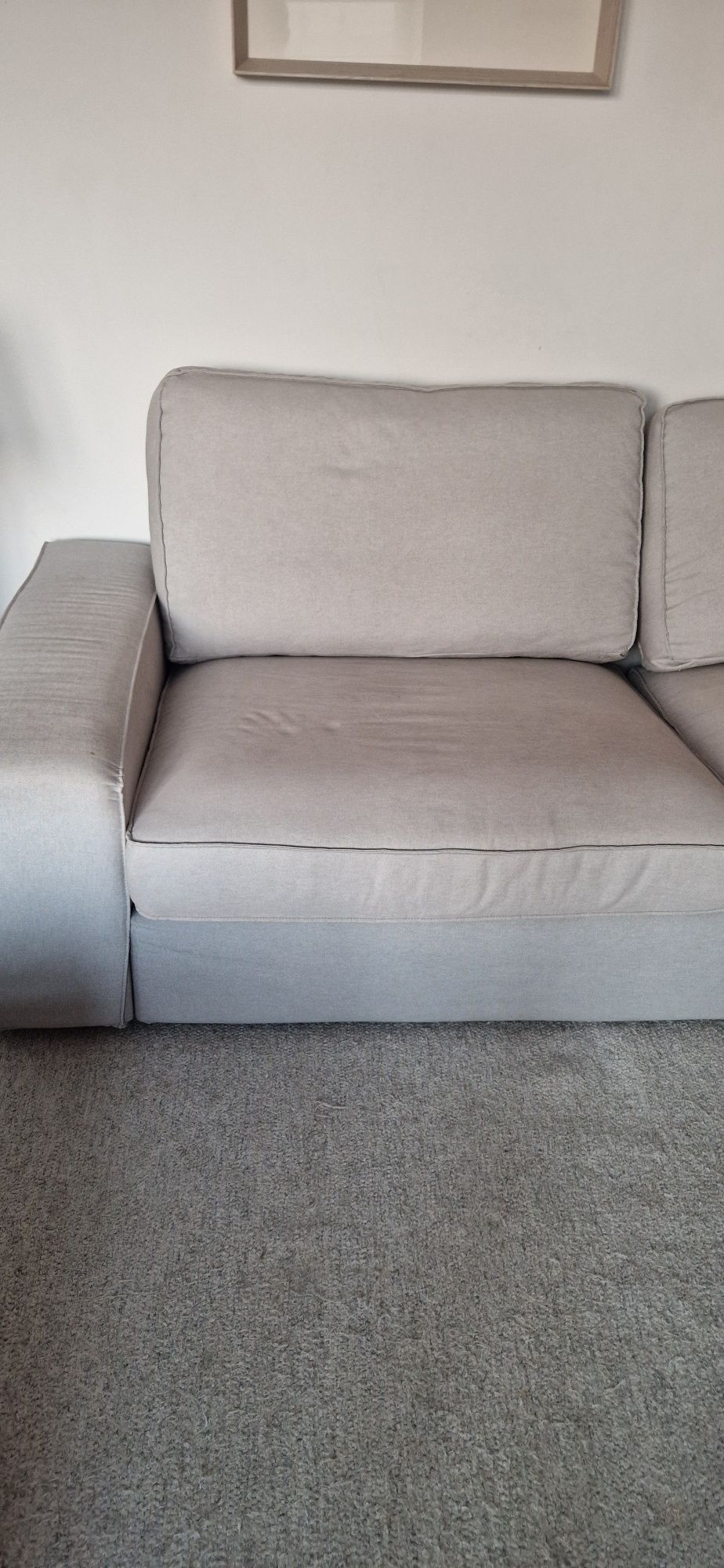 Sofá Ikea kivik 3 lugares