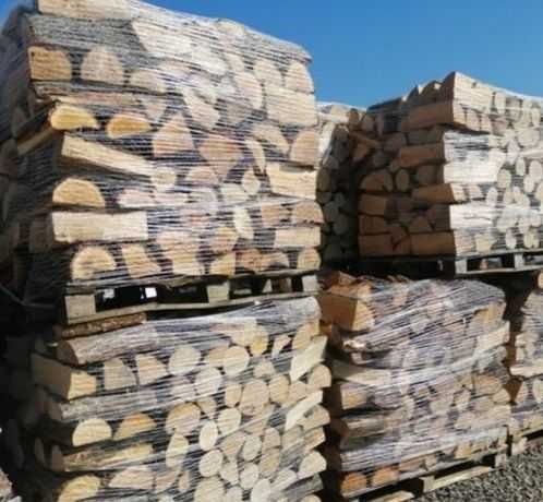 Drewno drzewo opałowe kominkowe DĄB CZERWONY SOSNA