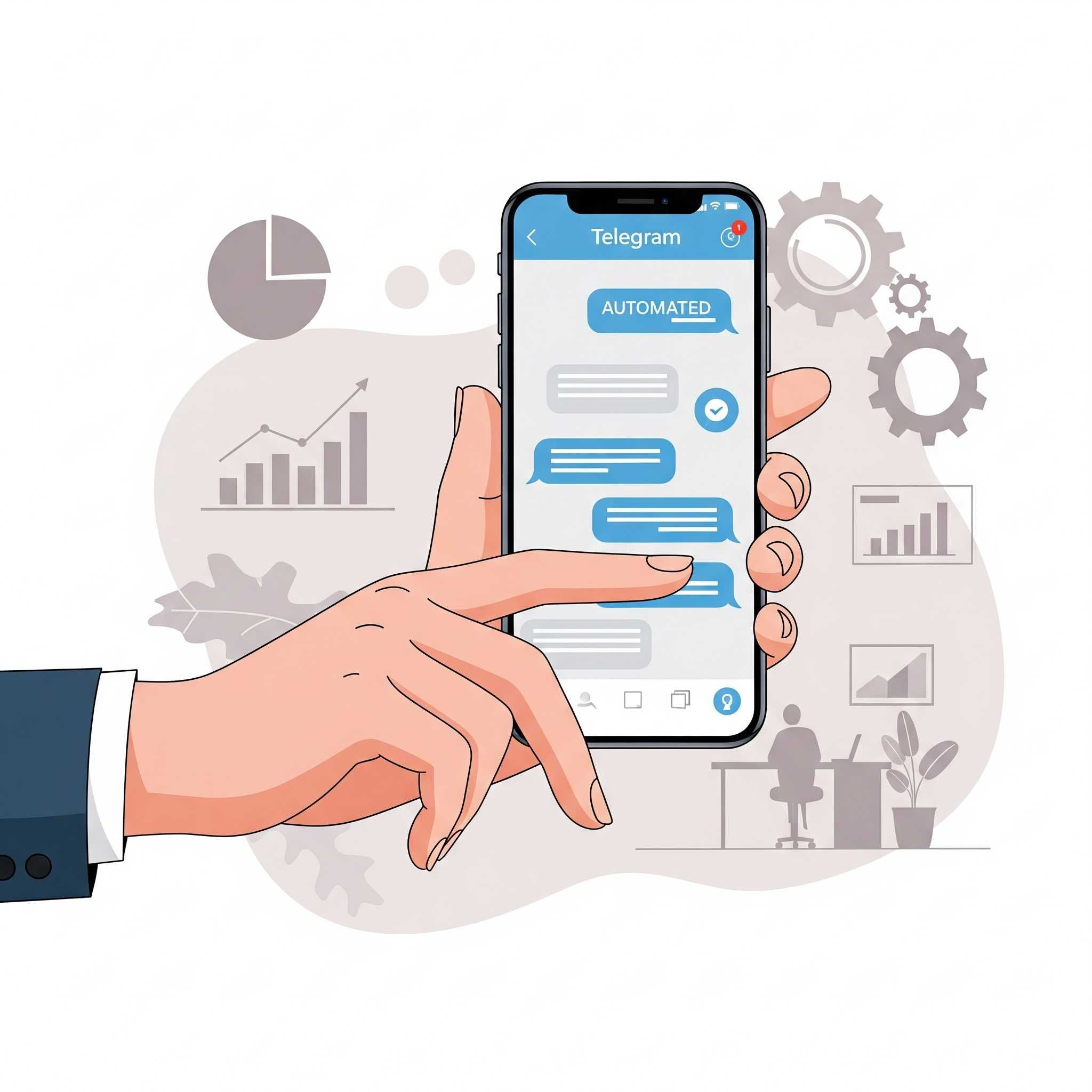 Розробка Telegram ботів під ключ