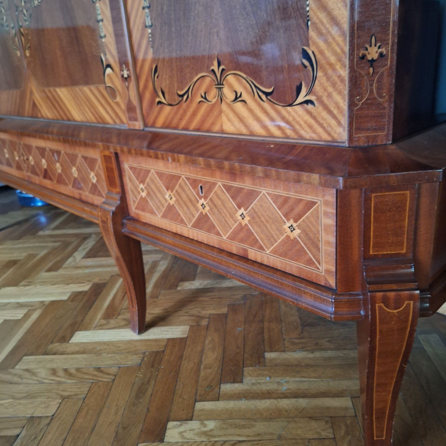 Komoda, stara, antyk, wysoki połysk
