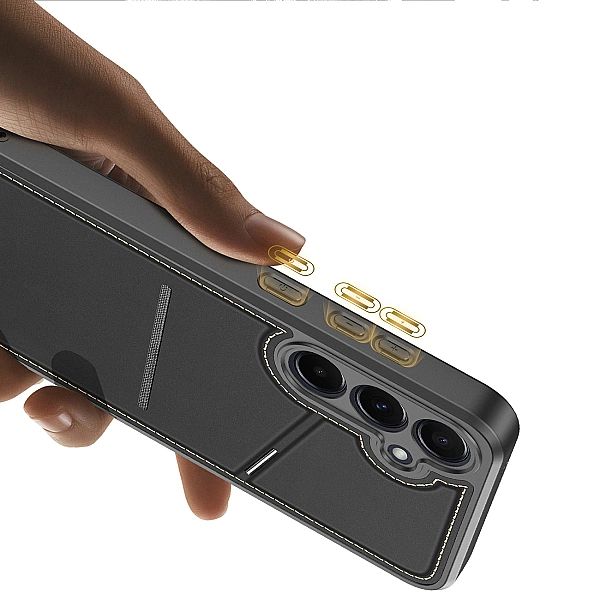 Etui Dux Ducis Rafi II na Samsung Galaxy S25+ z podstawką i portfelem