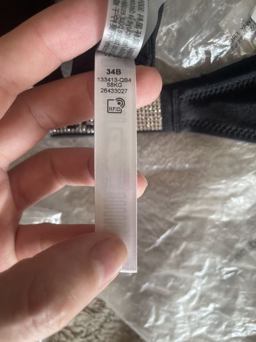 Купальник Victoria’s Secret Bikini Shine Strap Sexy Tee Push-Up Black