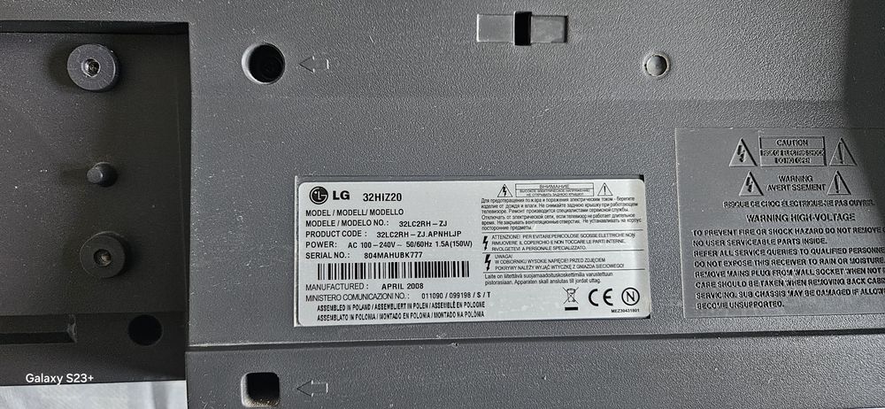 Televisao LG  32polegadas LCD