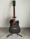 Ibanez Eletroacústica + Saco Ibanez Charcoal + Transpositor Ibanez