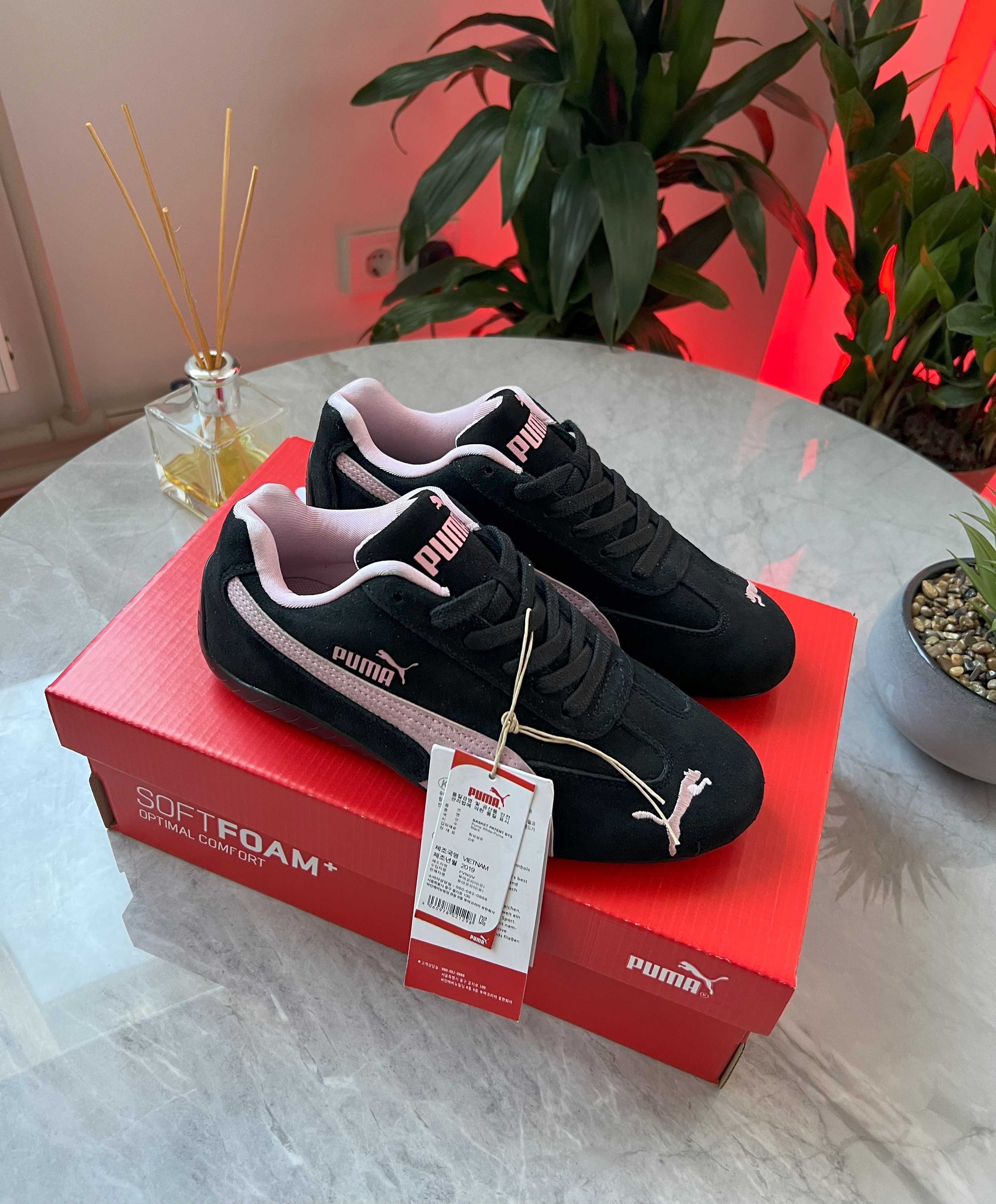 !PREMIUM! Puma Speedcat OG Black Pink 36 37 38 39 40 41 | пума спідкат