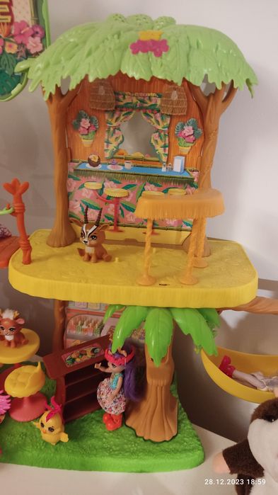 Enchantimals Domek dla lalek Tropical Cafe GFN59 jak nowy