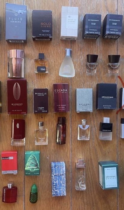 Miniaturas perfumes