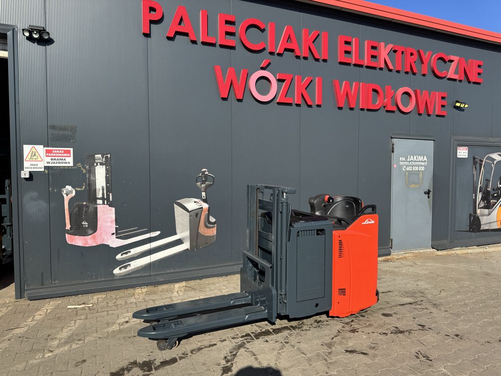 Paleciak elektryczny Linde D 12 sp 2020 r 1200 kg 170 cm wózek rydwan