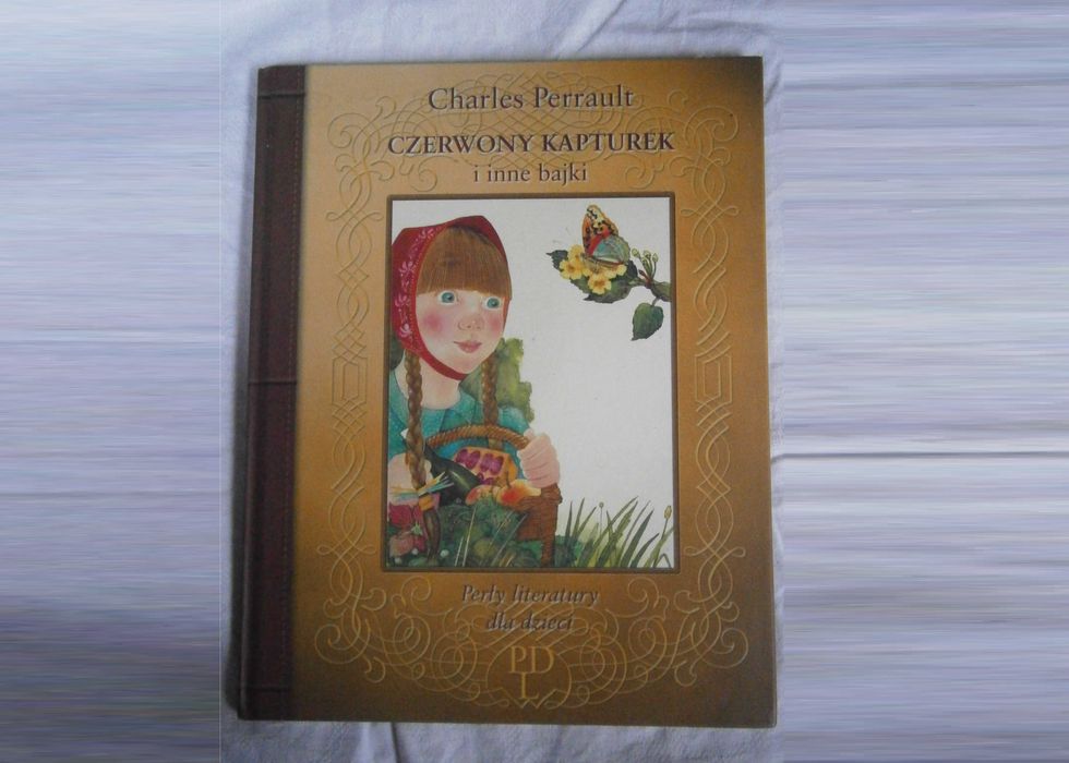 Książka dla dzieci Czerwony kapturek i inne bajki Charles Perrault
