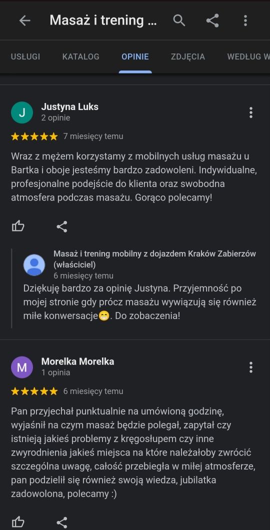 Chcesz poczuć ulgę? Masaż mobilny z dojazdem - Kraków i Zabierzów