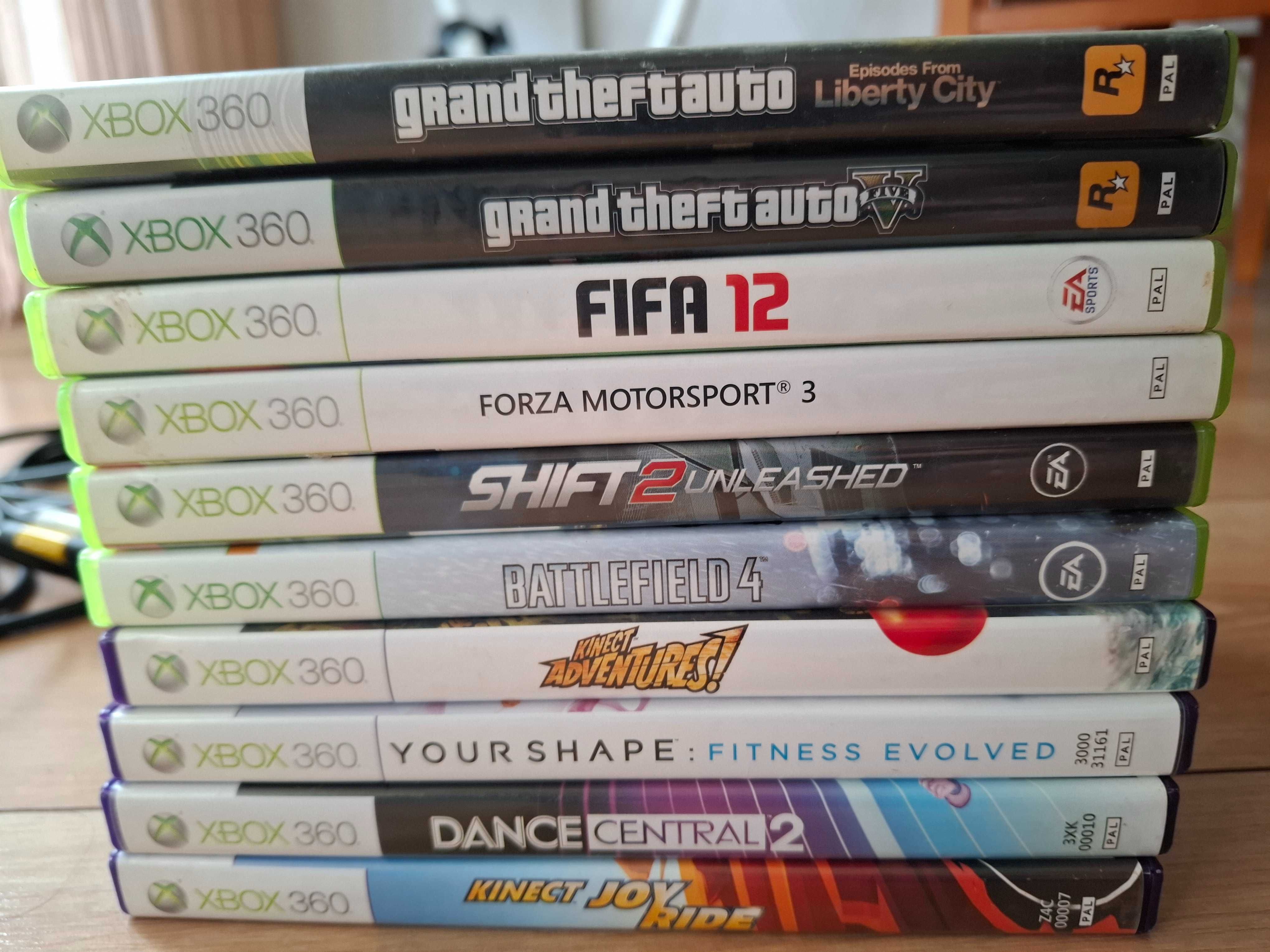 Xbox 360 + cały komplet z grami