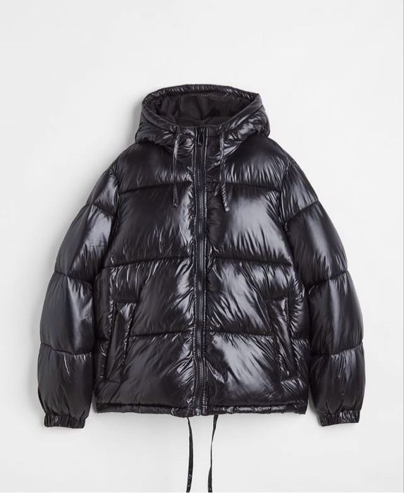 Зимова жіноча чорна пуховик\куртка від H&M