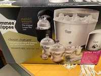 Conjunto Tommee Tippee Estirilizador, Biberoes e bolsa