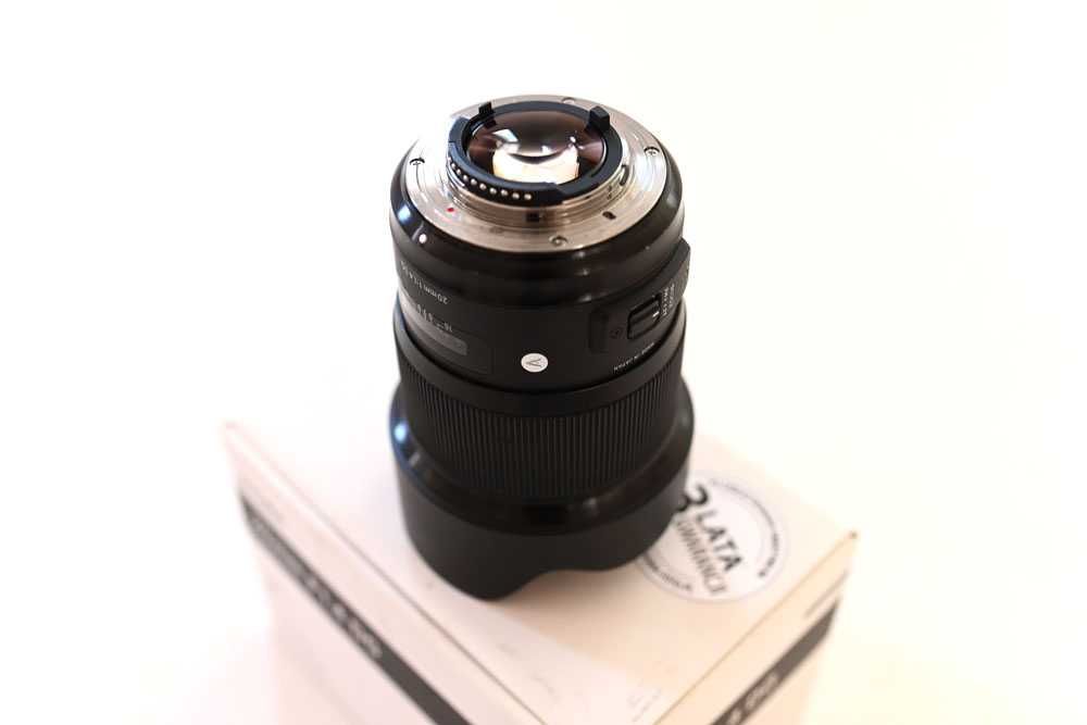 Sigma Art 20mm f 1.4 - Nikon - obiektyw