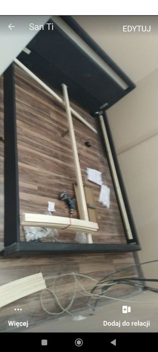 Łóżko sypialniane tapicerowane 160/220