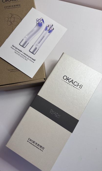 Мікротрковий масажер для обличчя Okachi