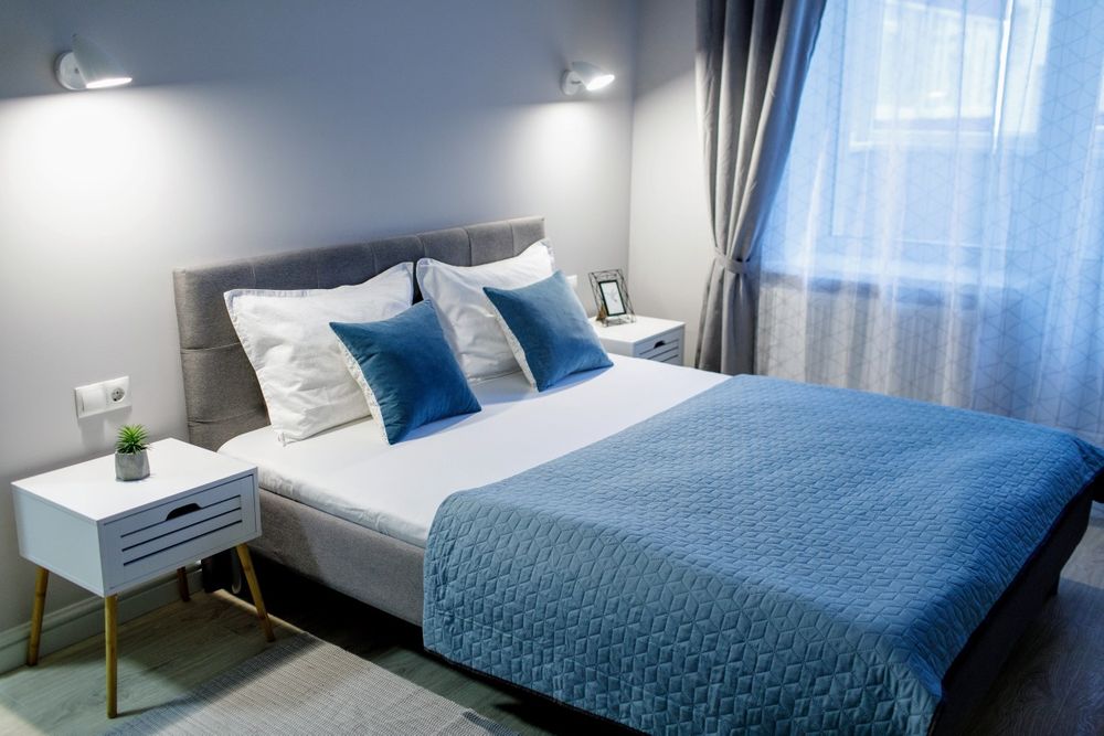 Scandinavian Blue  VIP апартаменти , пр. Лушпы, 5 навпротив ТРЦ Лавина