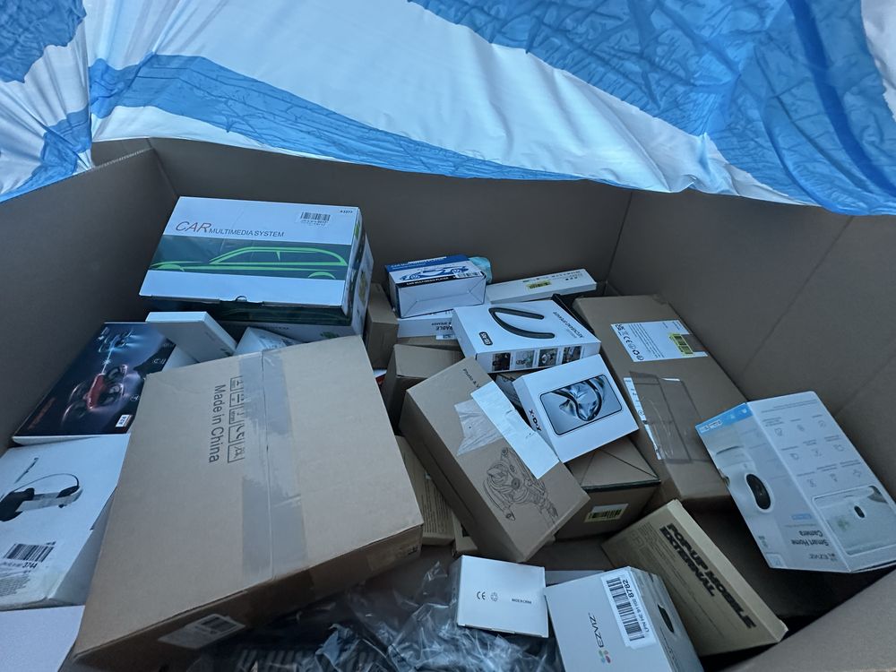 Palety amazon elektoronika mix kat AB